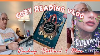 Cozy Fall 🍁Reading📚 Vlog #fantasybooks #readingrecommendations #bookhaul