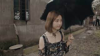 chinese girl yingying barefoot village walk2