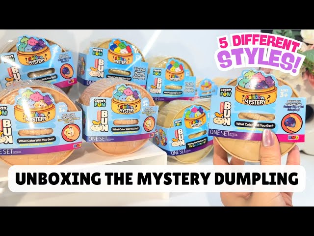 Vídeo relacionado con HeartGlobal 1x Dumplings Squishy Buns Idea de Regalo Viral Pequeños 5cm Dumplings Misterio Trend con Caja Anti Estrés Steamed Buns Lindos Protección de Envío