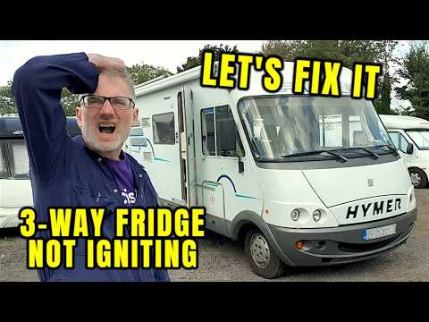 How to Fix & Clean the Gas Burner on a 3-Way Fridge in a Motorhome or Caravan
