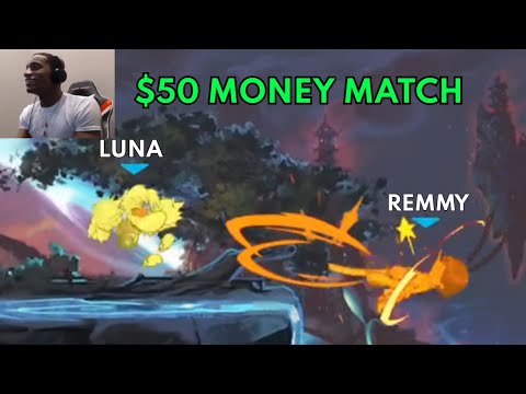 Luna vs Remmy - $50 Money Match - Pro Brawlhalla - NA - Brawlhalla Show Match #67