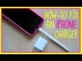 Day with Ray: HOW I FIXED MY IPHONE CHARGER ...