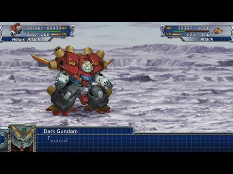 Super Robot Wars T - Devil Gundam Attacks Video