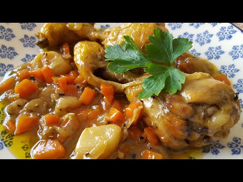 Mira El POLLO GUISADO  de mi ABUELA | Cocina con rock