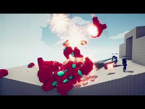 100x GIANT AMONG US vs 3x GOD UNITS 2  - Totally Accurate Battle Simulator TABS