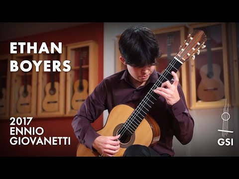 Luiz Bonfá's "Passeio No Rio" performed by Ethan Boyers on a 2017 Ennio Giovanetti