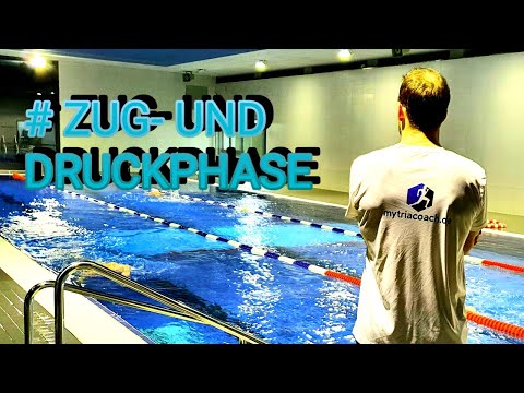 Endlich schneller Kraulschwimmen  #Zug- und Druckphase