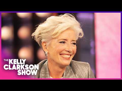 Emma Thompson Asks Kelly Clarkson HILARIOUS Question About Jane Austen