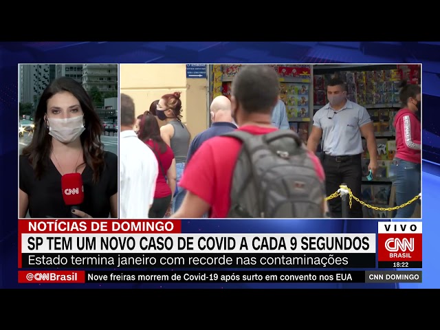 Um caso a cada 9 segundos: estado de SP tem recorde de infecções em janeiro