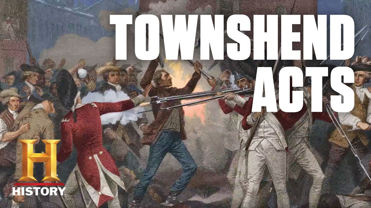 How did the Townshend Acts affect many colonists 5 points?