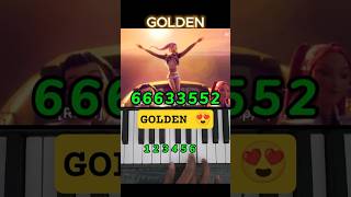 Download lagu Golden KPOP Demon Hunters Easy Piano Tutorial #shorts #viral #kpop #golden #trending mp3