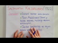 8. Sınıf  İnkılap Tarihi 2 Dersi  Eğitim Ve Kültür Alanlarında Yapılan İnkılaplar Ve Bu Alanlardaki Gelişmeler  Osmanlı İmparatorluğu&#39;nun yönetim şekli olan &#39;&#39;saltanatlık&#39;&#39; Türkiye Büyük Millet Meclisinin 1 Kasım 1922&#39;de kabul ettiği &quot;Türkiye ... konu anlatım videosunu izle