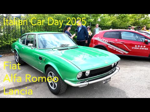 Brooklands Italian Day 2025. Fiat, Alfa Romeo and Lancia