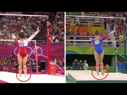 22 TIMES ALIYA MUSTAFINA HAS STUCK HER UB DISMOUNT