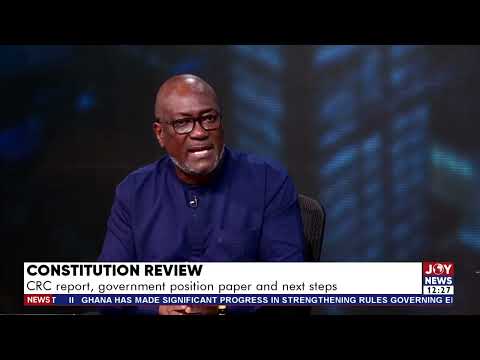 Constitutional Review Process: Allow the public to join debate on reforms not just vote - Prempeh