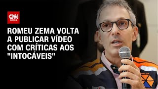 Vídeo: STF: Romeu Zema volta a publicar vídeo com críticas aos "intocáveis" | CNN NOVO DIA