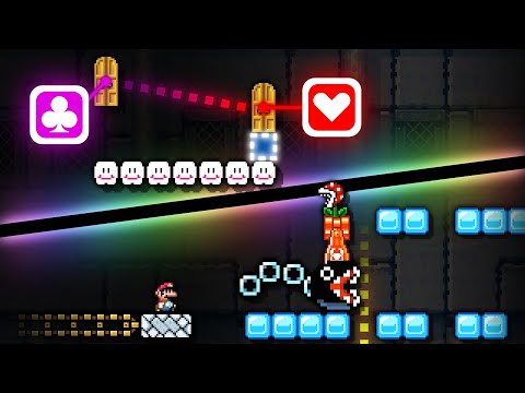I downloaded the level and still can't figure it out [Super Mario Maker 1]