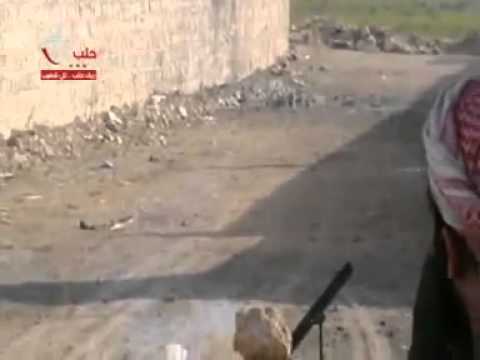 استهداف تجمع لقوات النظام بقذائف الهاون من قبل كتيبة عمرو بن الجموح في تل شغيب في محافظة حلب