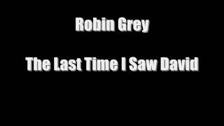 Robin Grey - The Last Time I Saw David