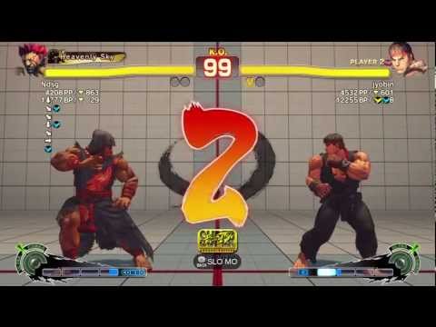 Jyobin (Dat Roo) vs Fujino (Akuma) AE2012 Ranked Matches *720p HD*