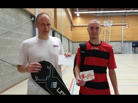Men's singles B1 final : Jeffrey Priels vs Erik Timmerman