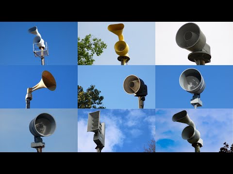 ACA TORNADO SIREN COLLECTION OF 2025