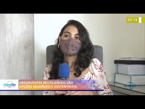 Absorventes reutilizáveis são opções saudáveis e susntentáveis 16 02 2021