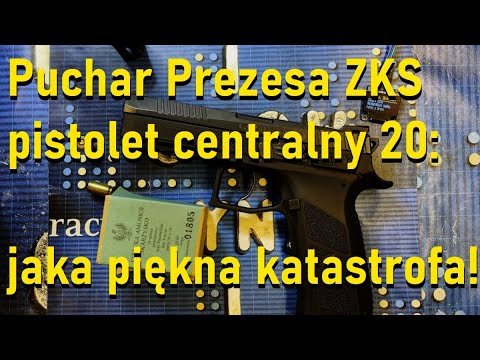 Zawody Puchar Prezesa ZKS - konkurencja Pistolet Centralnego Zapłonu 20