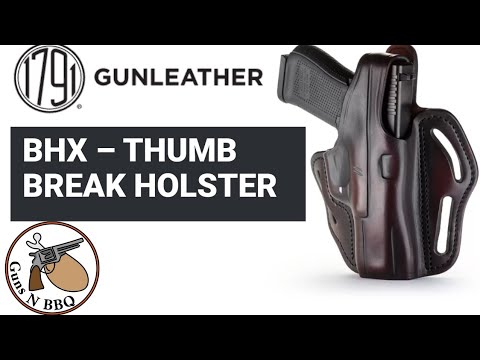 How to Break in a 1791 Gunleather Holster