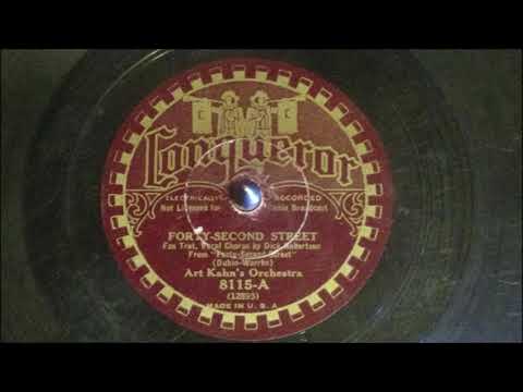 Forty Second Street - Art Kahn's Orchestra (1933)