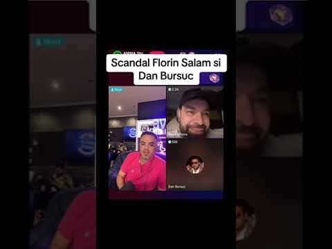 Scandal Florin Salam  și Dan Bursuc