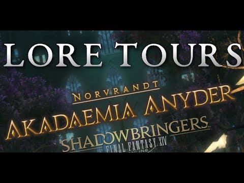FFXIV: Shadowbringers Lore Tours — Akadaemia Anyder