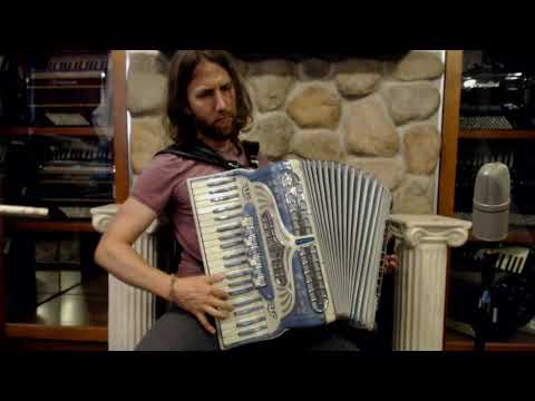 3831 - Powder Blue Cingolani Piano Accordion LMH 41 120 $799