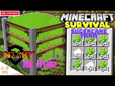 Insane Sugarcane Hack! Maximize Farm Power! | Minecraft