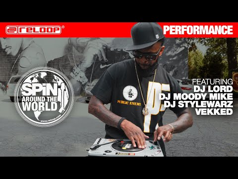 Reloop SPIN - Around the World Vol.III feat. DJ Lord, DJ MooDy Mike, DJ Stylewarz, Vekked
