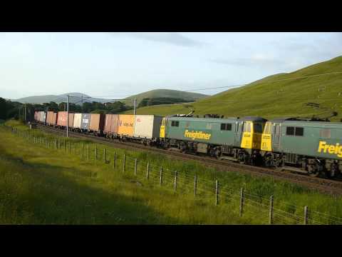 86638 & 86612, 4M11 Coatbridge - Crewe BH, Abington, 26/06/2013