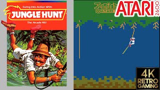 Jungle Hunt Atari 2600 4k Gameplay