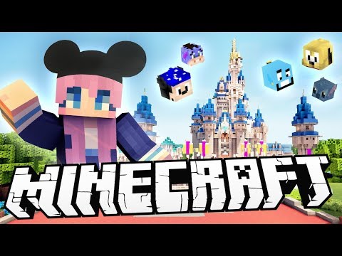 Disney World in Minecraft!?