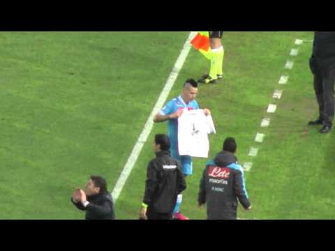 Napoli-Catania 2-0 02-02-2013 Gol di Hamsik Live in Hd dalla Curva B