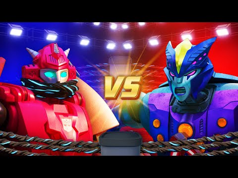 Spider SLAM! Airachnid vs Elita-1 | E30 | Transformers: CYBERWORLD