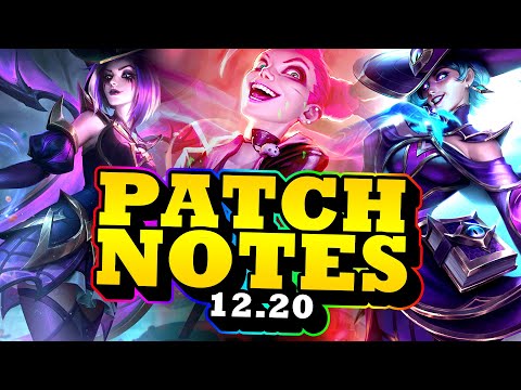 Patch 12.20 Rundown ADC TIER LIST (League Of Legends) Let's Talk Jinx 308