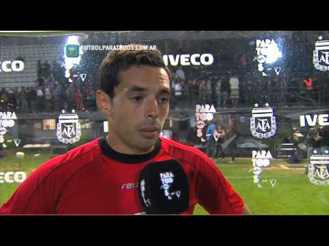 Conde: "Partido muy trabado". Quilmes 0 - Rafaela 0. Fecha 12. Primera 2014. FPT.