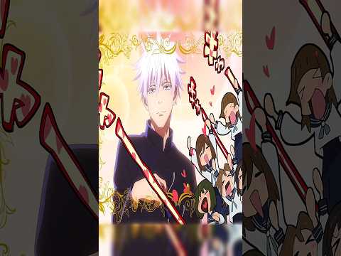 Satoru Gojo at a Girls' School! #anime