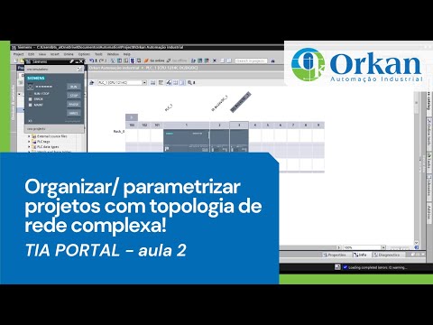 TIA PORTAL! Como organizar/parametrizar projeto com topologia de rede complexa?