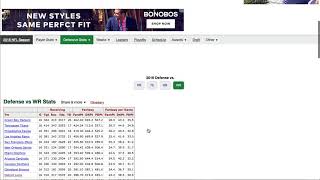 How to Find Fantasy Stats on Pro Football Reference