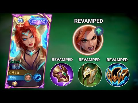 Revamped Hilda With Revamped Items is a Sure Win | Mobile Legends