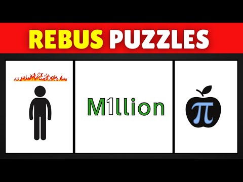 50 Rebus Puzzles That Will Test Your Brainpower!🧠