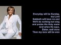 Walk Around Heaven by Patti LaBelle (Lyrics)