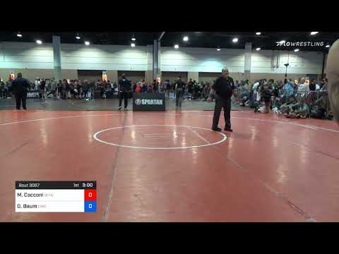 70 Kg Prelims - Marc Cecconi, Glynn Coastal Rattler Wrestling Club Vs Doug Baum, Chicago Wrestling