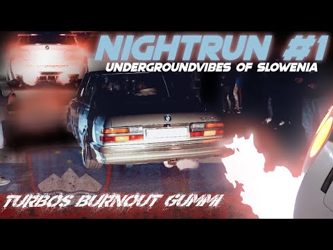 Rough Night | Turbos am See | RAW | Nightrun with @schaefchen | Burnout Compilation